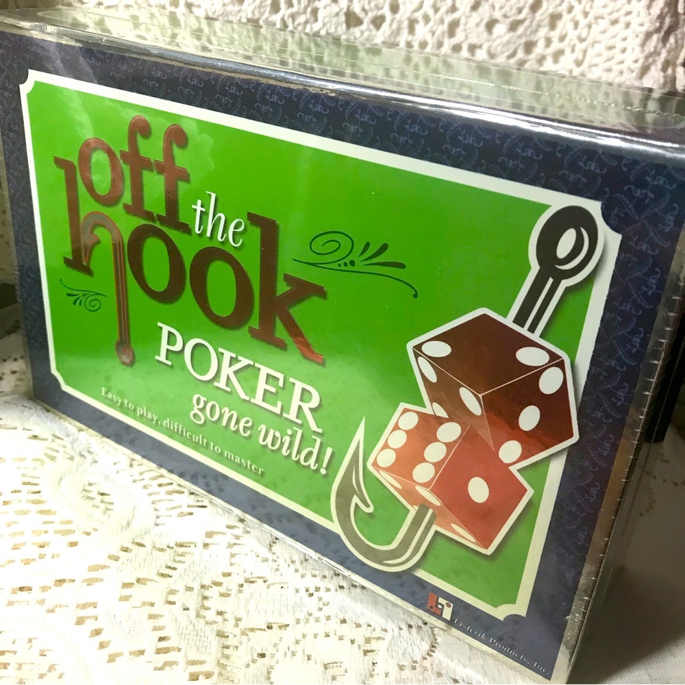 New SEALED Off the Hook Poker Gone Wild!  Players ages 10-100!